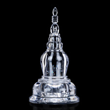 Stupa Bodhi Tower Crystal Buddha Pagoda Buddhist Articles Ornaments Household picture
