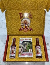 Fluffy Tapatio Man Funko Pop Signed Collector’s Set Hot Sauce LE 800 picture