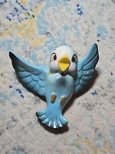 Vintage Bluebird  porcelain Wall Plaque Made In USA 5
