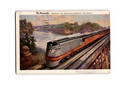 Vintage Postcard: The Hiawatha Train Crossing the Wisconsin River at 'The Dells' picture