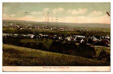 1909 Bird's Eye View of Milton, Scenic Landscape, PA Postcard picture