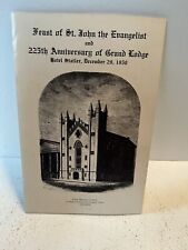 First Masonic Temple, 225 th Anniversary of grand lodge 1958 picture