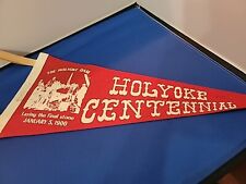 Vintage Felt Pennant Holyoke Centennial The Holyoke Dam picture