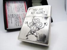 Funny Skull Etching You are not alone Zippo 2019 MIB picture