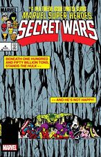 MSH Secret Wars #4 Facsimile Cvr B Layton FOIL Marvel Comics 2024 1st Print NM picture