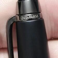 Luxury Mb163 Classique Series Bright Black Clip 0.7mm Rollerball Pen picture