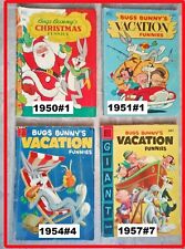 BUGS BUNNY 💥 GIANT VINTAGE COMICS TO CHOOSE 1950 1951 1954 1959 V.G. ➕ DELL 25¢ picture