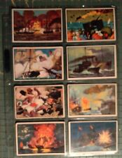 1954 Bowman US Navy Victories Complete Set 1-48 GD to VGEX In Pages And Binder picture