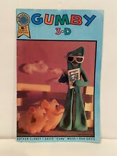 Gumby 3-D Comic Book #1 - Blackthorn Publishing - Prema Toy Co - 1986 picture