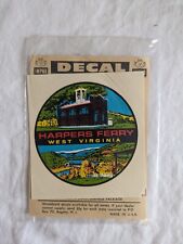 Vintage Harpers Ferry West Virginia Decal Sticker picture