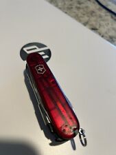 RED TRANSPARENT VICTORINOX CYBERTOOL SWISS ARMY Hunting picture