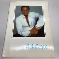 Harry Belafonte 1982 Canada Spring Tour Program international company of singers picture