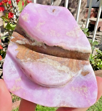 502-Gram Extremely Gorgeous Pink Aragonite Healing Crystal FreeForm Stone @Afg picture