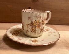 Antique Pointons Bone China Demitasse Cup & Saucer Made In England Signed picture