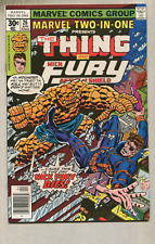 Marvel Two-In-One: The Thing And Nick Fury # 26 VF  Marvel  D6 picture