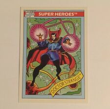 1990 Marvel Super Heroes Trading Card Series 1 Impel - Doctor Strange #34  picture