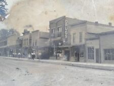 RPPC. Opperman & Millford. Drug store. Piper City, Illinois. PMK 1911 (A3) picture