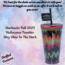 New Starbucks Fall 2023 Halloween Tumbler 16 Oz Glow In The Dark Ships Fast picture