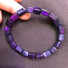 6.2*8.8mm Natural Purple Sugilite South Africa Gems Beads Bracelet AAA picture