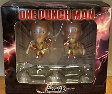 One Punch Man Original Minis Saitama & Saitama ZagToys Loot Crate Used picture