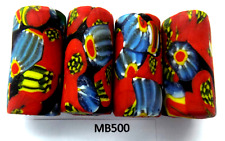 Matched Set Mosaic Venetian Style African Trade Beads MB500 W15  READ MORE INFO picture