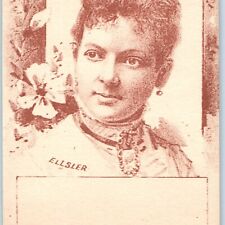 1880s Effie Ellsler Stage & Screen Actress Trade Card Theatre Play Cleveland C30 picture