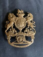GREAT Victorian British Royal Artillery Helmet Badge picture
