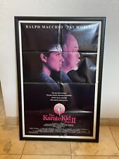 Original 27x41  The Karate kid II One Sheet Movie Poster picture