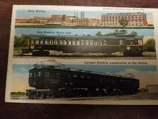 Vintage 1923  Postcard General Electric Company  Factory Erie, PA ERIE WORKS picture