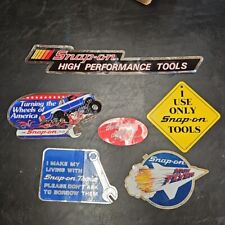Vintage 1990s 1980s SNAP ON TOOLS  STICKERS Decals NEW OLD STOCK picture