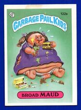 BROAD MAUD 1986 TOPPS GPK GARBAGE PAIL KIDS STICKER #122A VERY GOOD picture