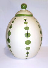 Porcelain Urn Green design Urn vase New old stock in box. China picture