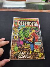 DEFENDERS #10 'Thor vs Hulk' (1973) Marvel Key appearance picture