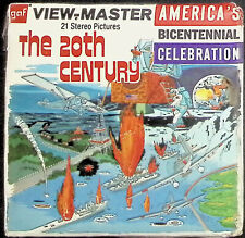 THE 20TH CENTURY AMERICA'S BICENTENNIAL 3d View-Master 3 Reel Packet picture
