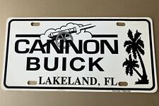Cannon Buick Lakeland Florida License Plate picture