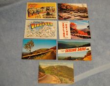 Vintage Postcard Lot Virginia Greetings Skyline Drive Blue Ridge Stony Man picture