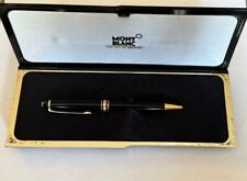 Vintage Montblanc Meisterstück PIX® Gold-Coated Classique Black Ballpoint Pen picture