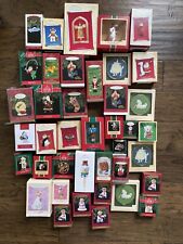 HALLMARK LOT OF  40 KEEPSAKE AND SERIES ORNAMENTS picture