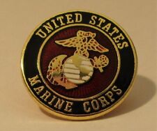 Vintage USMC United States Marine Corps Military Lapel/Hat Pin Eagle Globe picture