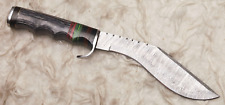 CUSTOM HANDMADE DAMASCUS KUKRI BLEAD BOWIE HUNTING KNIFE # H-137 picture