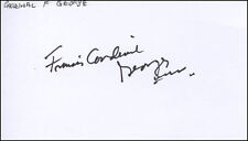 FRANCIS CARDINAL GEORGE - SIGNATURE(S) picture