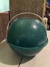 VINTAGE Ingrid Chicago Green Party Ball Picnic, Camping Dinnerware picture