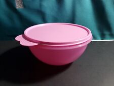 Tupperware Wonderlier Bowl Pink With Matching Seal 5.25 Cups New  picture