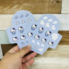 Sanrio Hello Kitty French Blue Angel Sticker Sheets X 2 picture