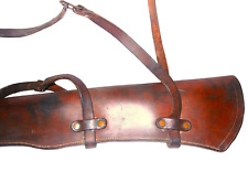 U. S. Army Rifle M1904 Scabbard  Metal Tunnel Bolt Action  2 Orig Leather Straps picture