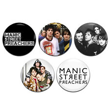 5x Manic Street Preachers Band Rock Punk Glam 25mm / 1 Inch D Pin Button Badges picture