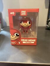 Youtooz Dead Meme (Ugandan Knuckles)  Vinyl Figure SOLD OUT USED picture