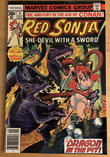 Red Sonja 5 Thomas/Noto Story Thorne Art; 1st App Dark Riders; Baseball Cards Ad picture