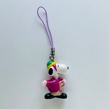 Peanuts Snoopy Cell Phone Strap Figure Rare UFS Charles Schulz picture