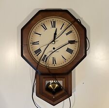 vintage seth thomas pendulum wall clock picture